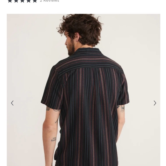Resort Stripe Oversized Shirt